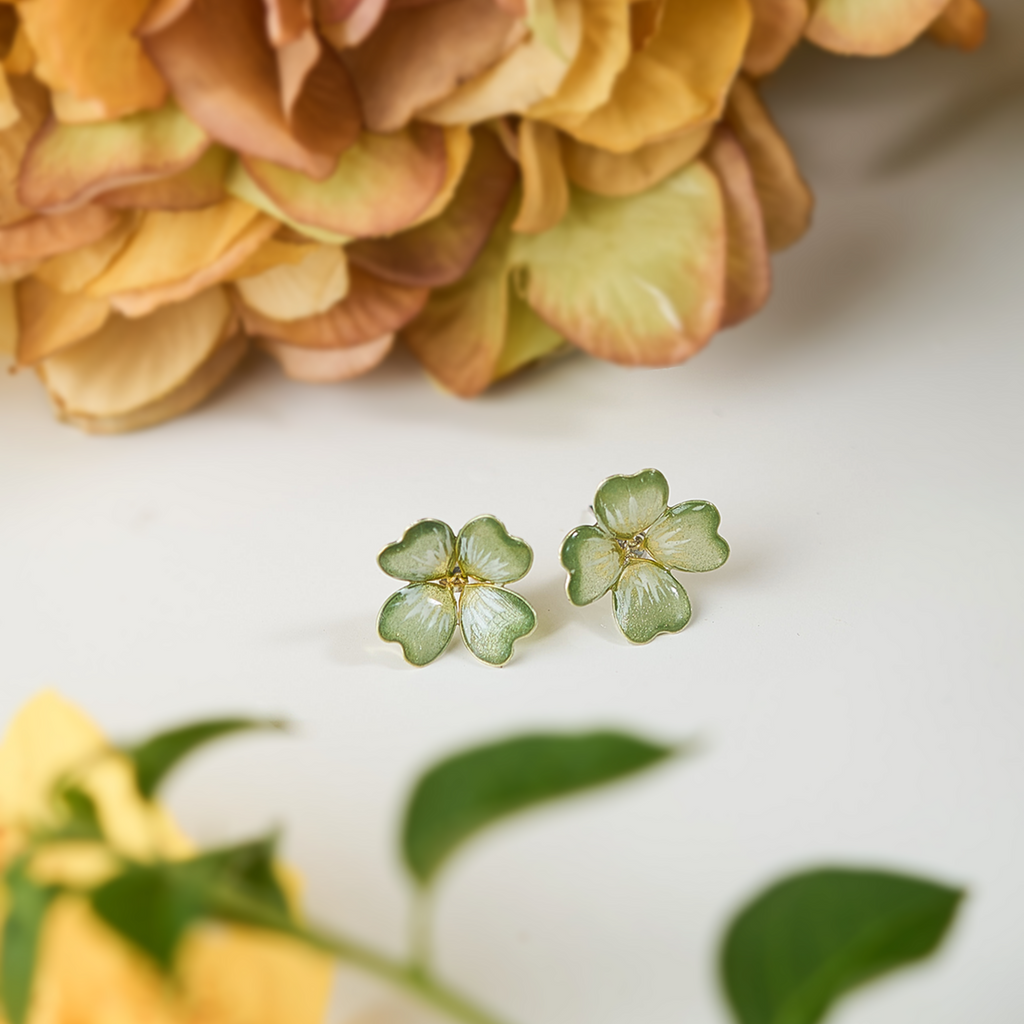 Four Leaf Clover Earrings