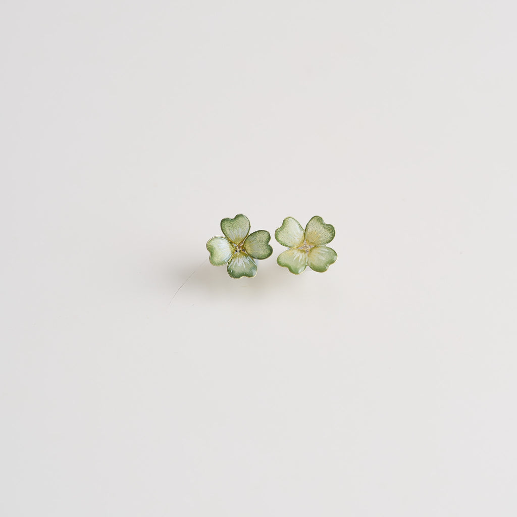 Four Leaf Clover Earrings - main image