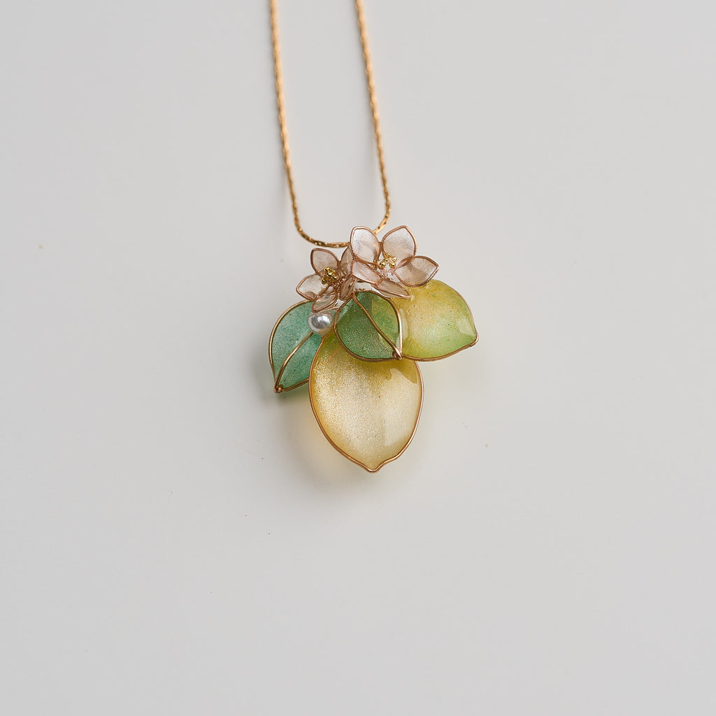 Lemon Necklace - detail image