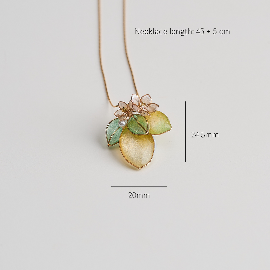 Lemon Necklace - size image