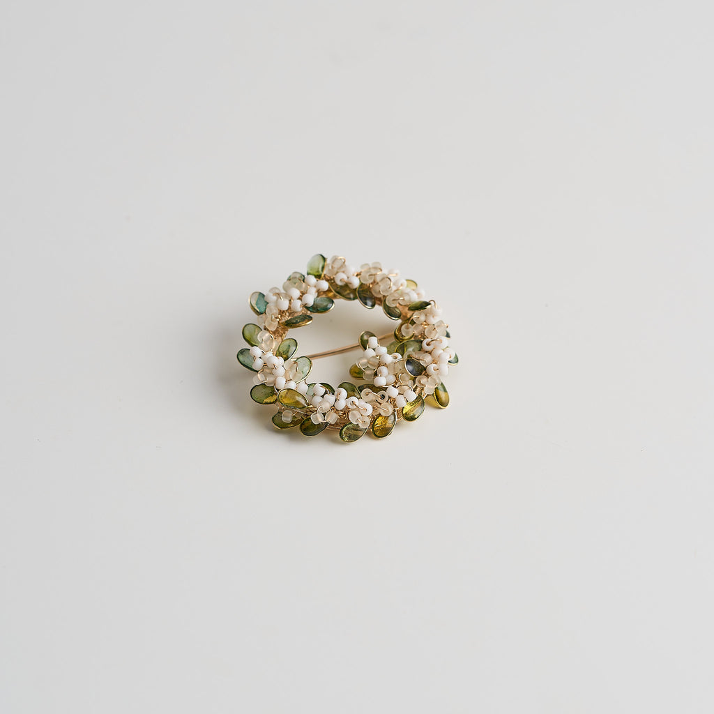 Olive Branch Brooch - detail image