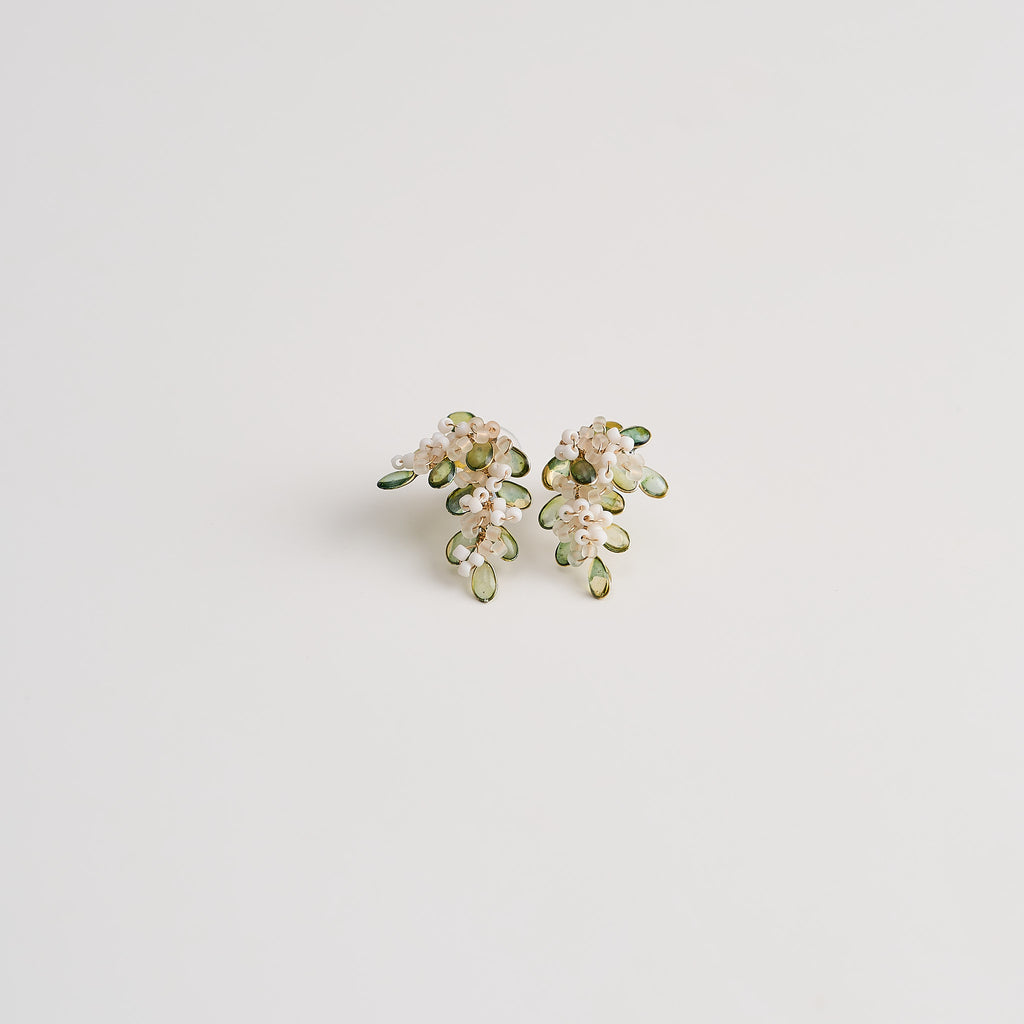 Olive Branch Earrings - detail image