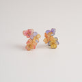 Pansy Triple Bloom Earrings - main image